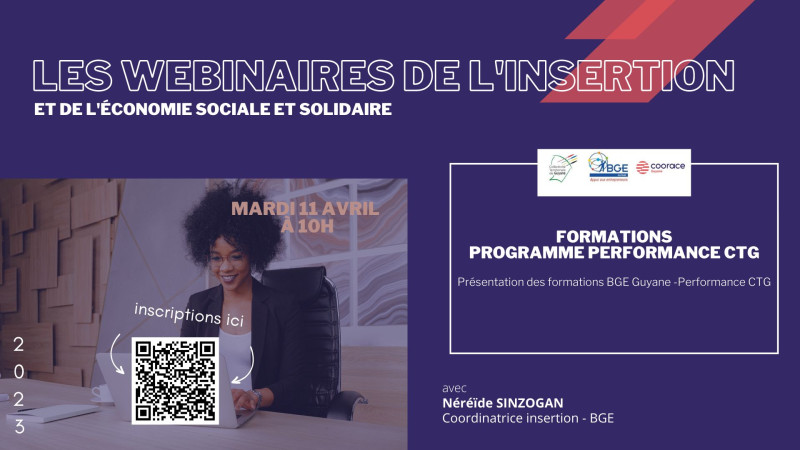 Webinaire Formations Performance - Coorace Guyane